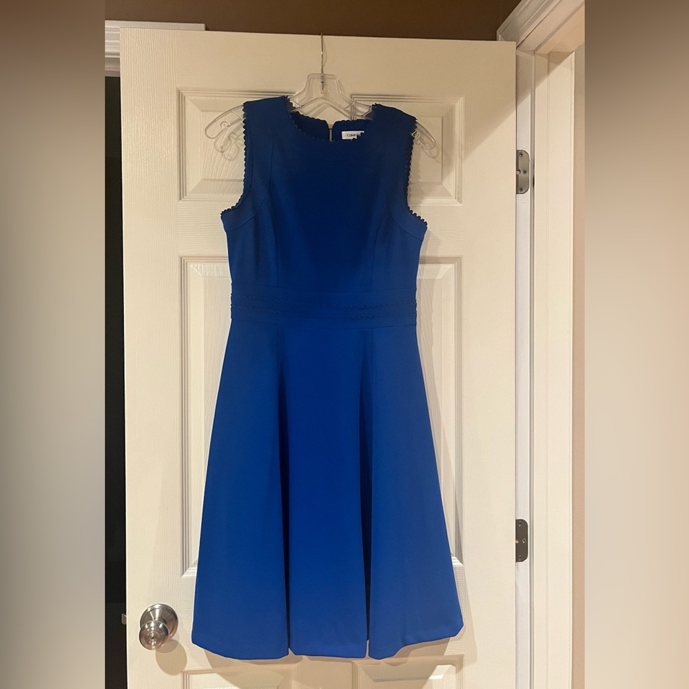 Calvin Klein Royal Blue Dress